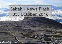 Sabah News Flash - 05. October 2016