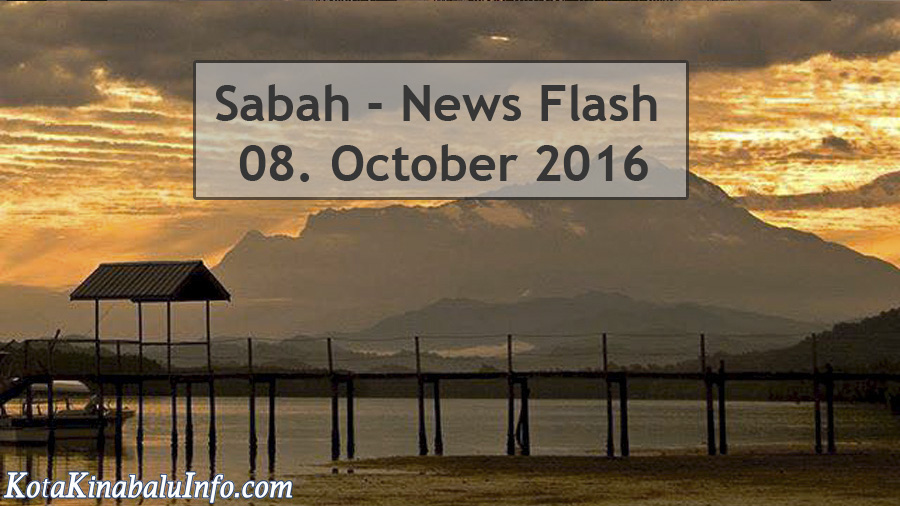 Sabah News Flash - 08. October 2016