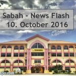 Sabah News Flash - 10. October 2016