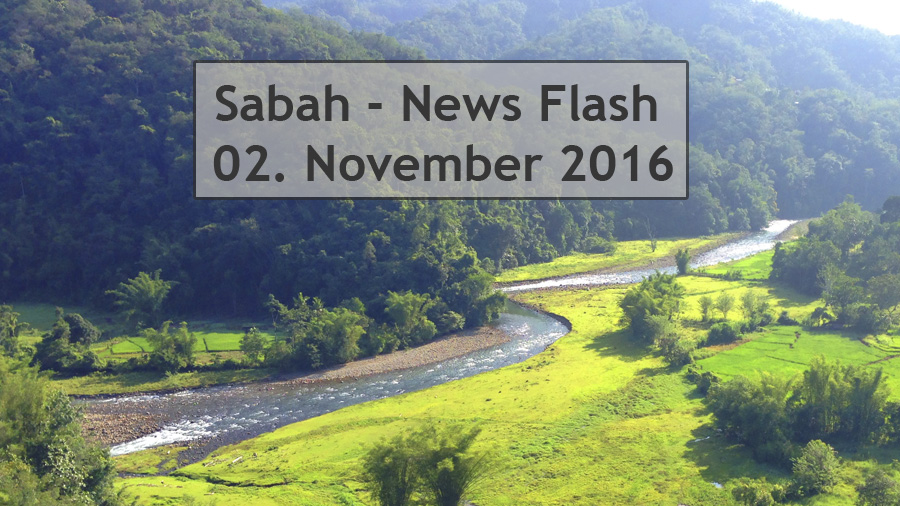 Sabah News Flash - 02. November 2016