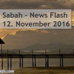 Sabah News Flash - 12. November 2016