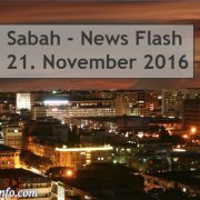 Sabah News Flash - 21. November 2016