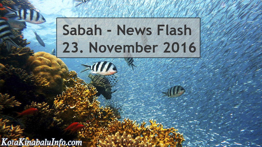 Sabah News Flash - 23. November 2016