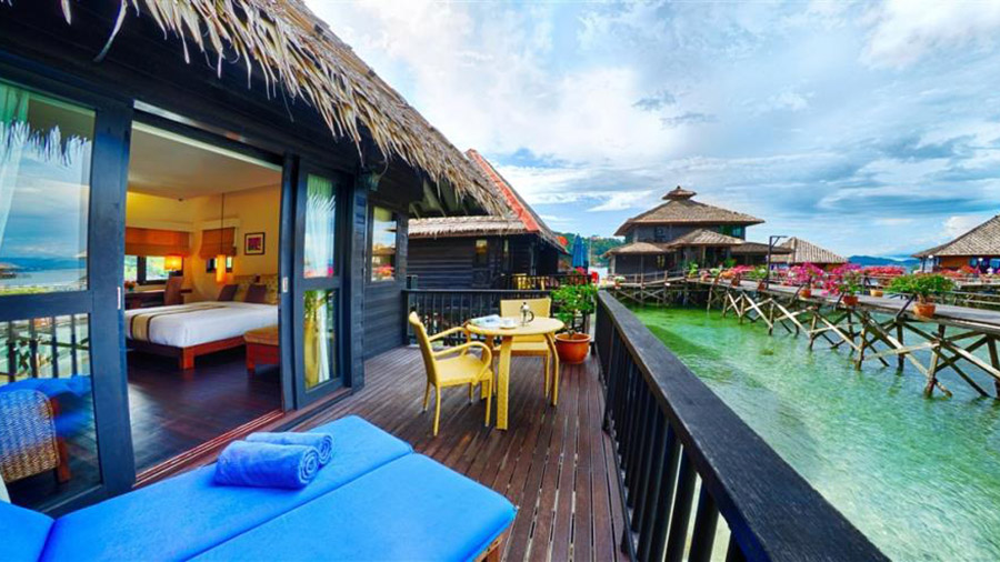 Gayana Eco Resort - balcony